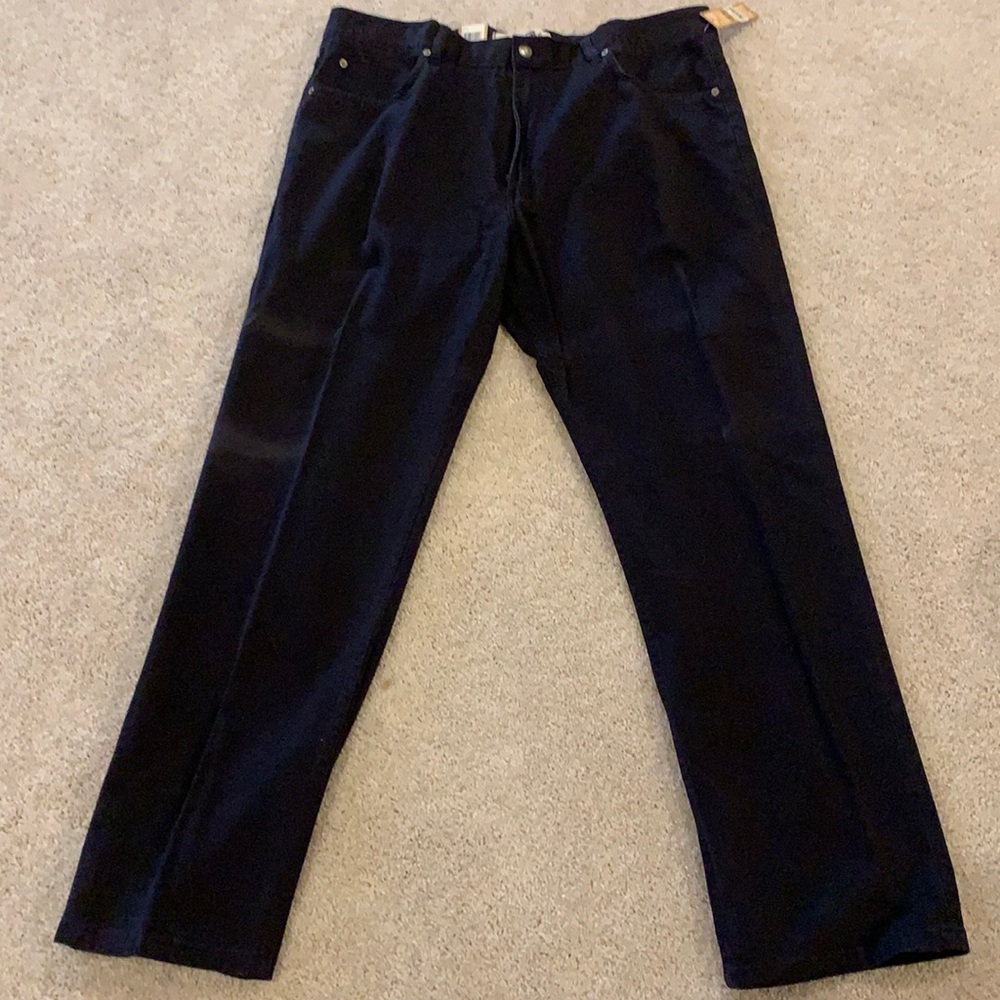 Indigo Palms Men’s black denim smooth finish pant